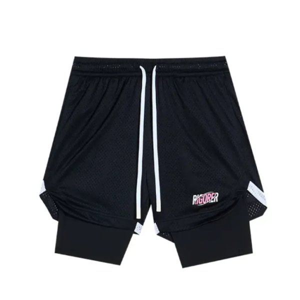 Short Rigorer Cycliste Basketball Noir