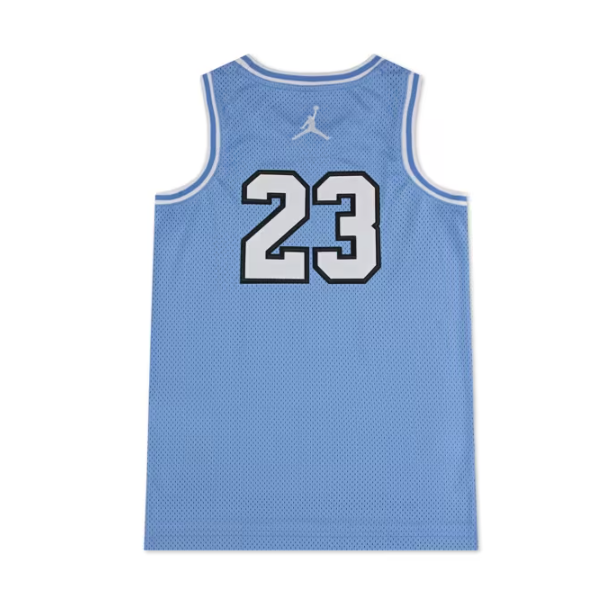 Jersey Jordan 23 Bleu Carolina Enfant
