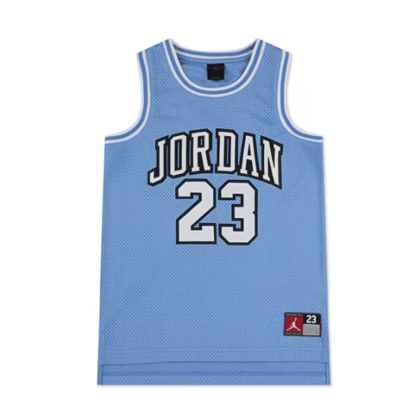 Jersey Jordan 23 Bleu Carolina Enfant