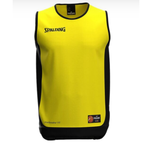 Débardeur Spalding Hustle jaune enfant