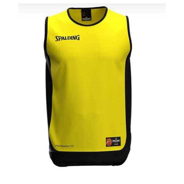 Débardeur Spalding Hustle jaune enfant