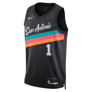 Maillot NBA Victor Wembanyama San Antonio Spurs Nike City Edition