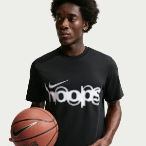 T-Shirt Nike Hoops Noir