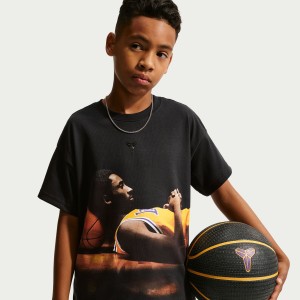 T-Shirt Nike Kobe Enfant noir