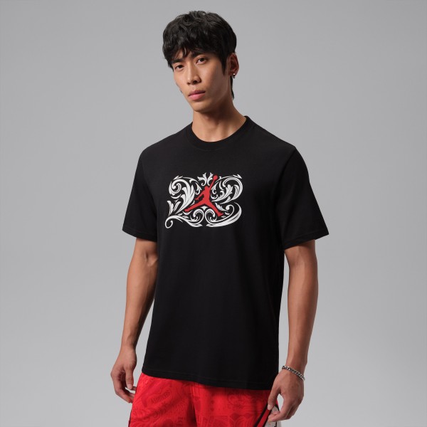 T-Shirt Jordan Tribal noir
