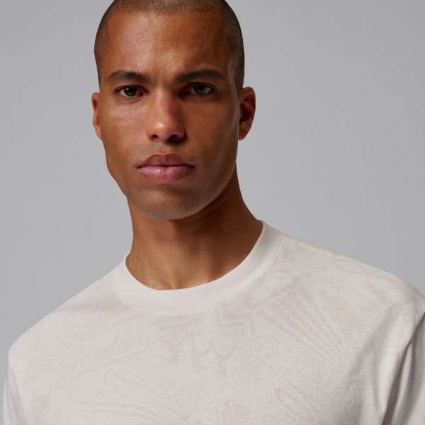 T-Shirt Jordan Logo Graphic beige
