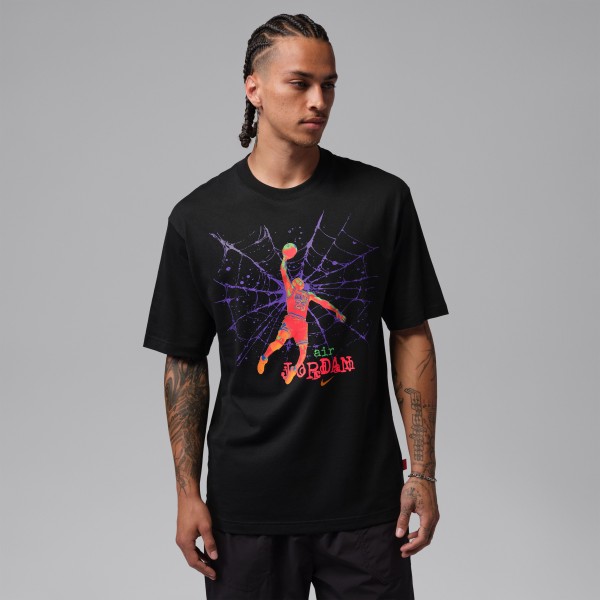 T-Shirt Jordan Rétro Spida Noir