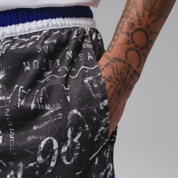 Short Jordan Tatum Sport Noir Et Bleu