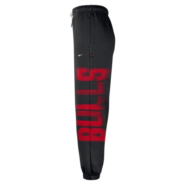 Pantalon de basket en Fleece Therma-FIT Chicago Bulls