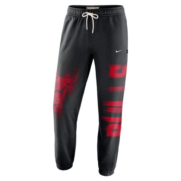 Pantalon de basket en Fleece Therma-FIT Chicago Bulls