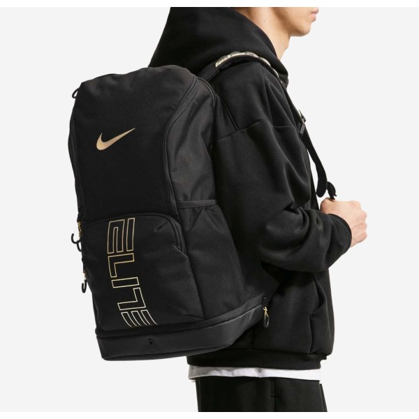 Sac Nike Varsity Elite Noir et Or